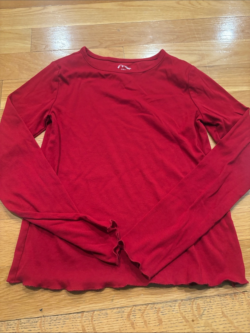 art class Red Long Sleeve Tee for Kids